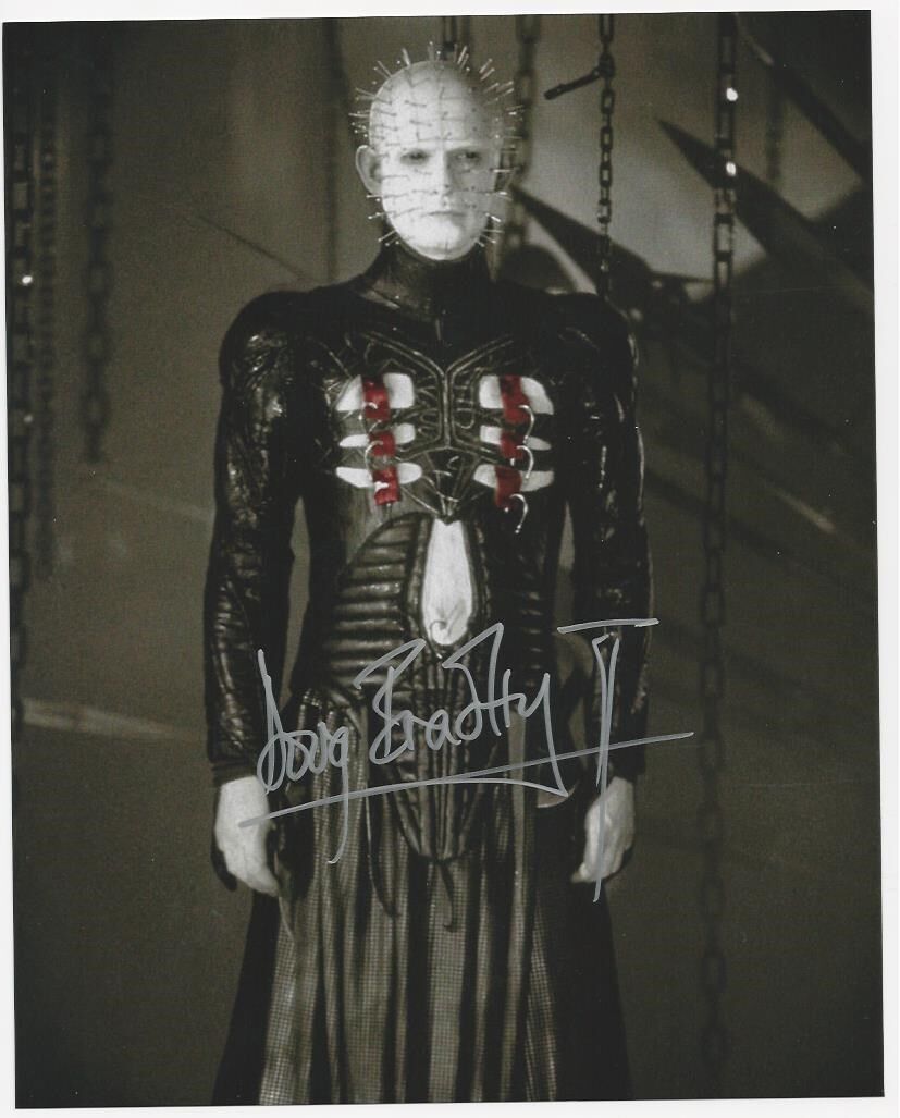 Doug Bradley - Hellraiser signed Photo Poster painting