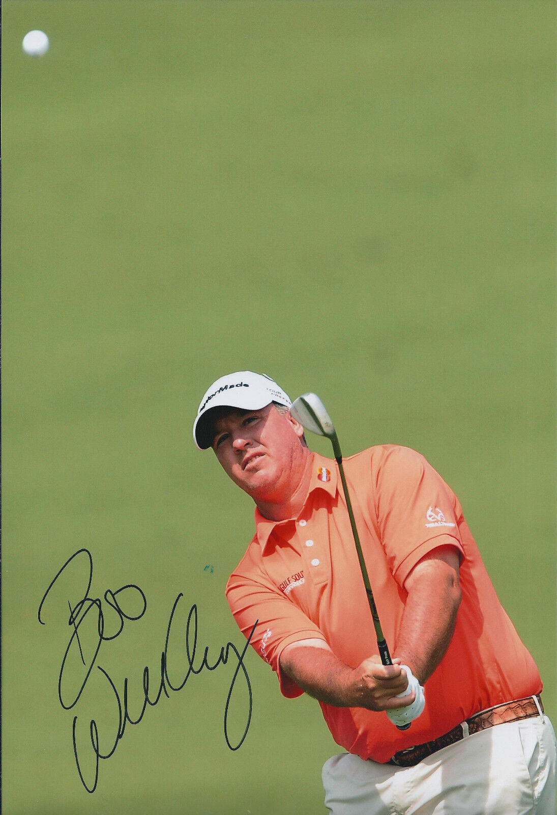 Boo WEEKLEY SIGNED AUTOGRAPH Golf Photo Poster painting AFTAL COA The Open Royal Liverpool RARE