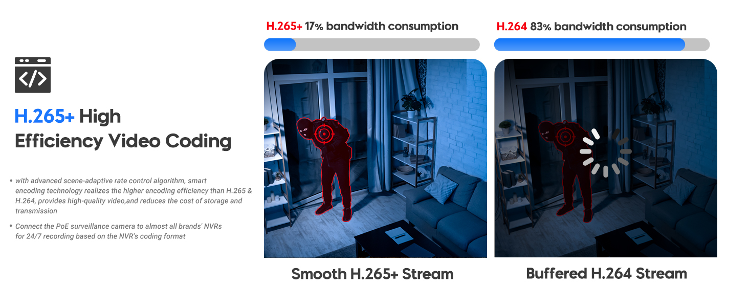 H.265+ High Efficiency Video Coding