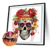 Diamond Painting-DIY Crystal Rhinestone Halloween Skull