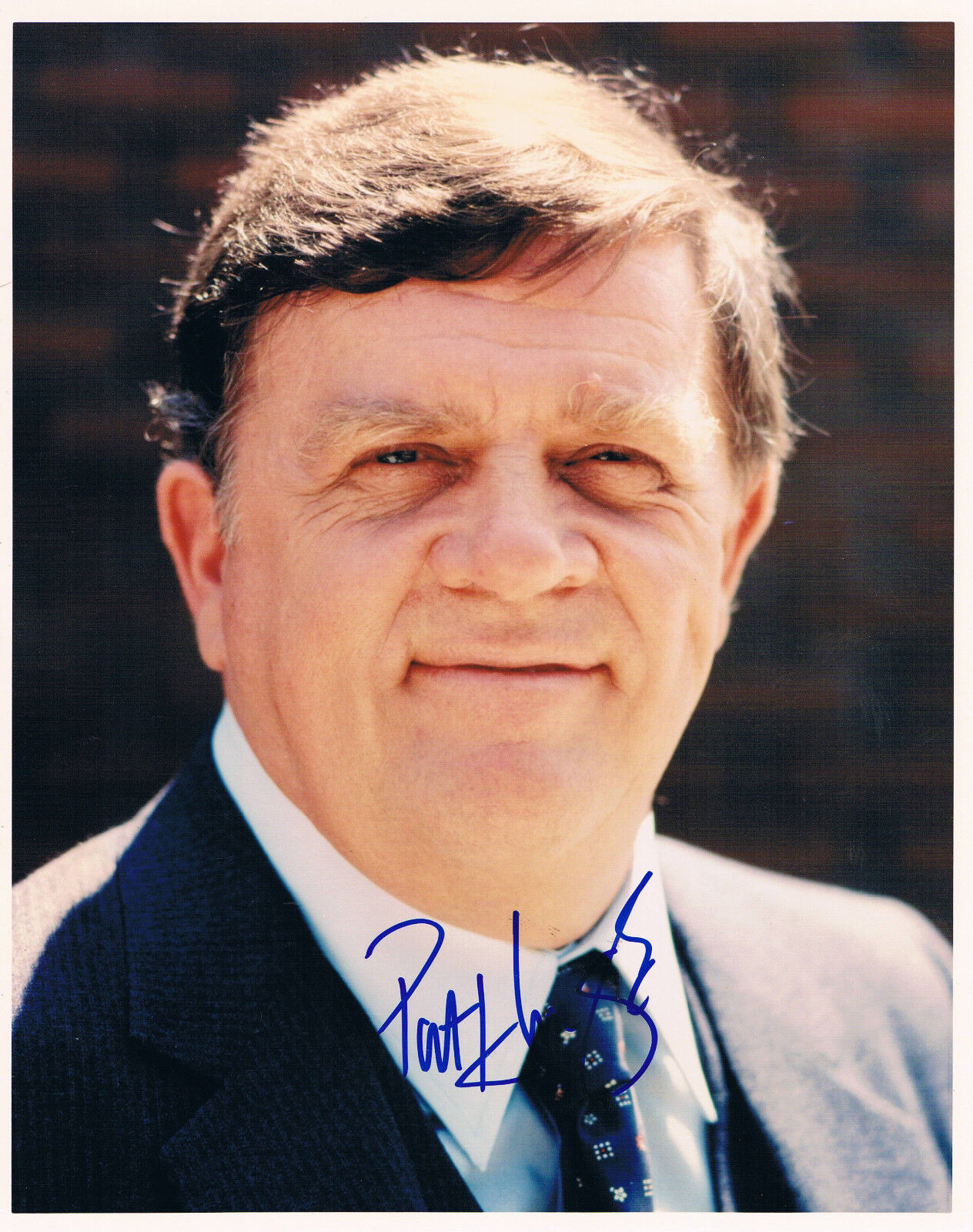 Pat Hingle 1924-2009 genuine autograph Photo Poster painting 8x10