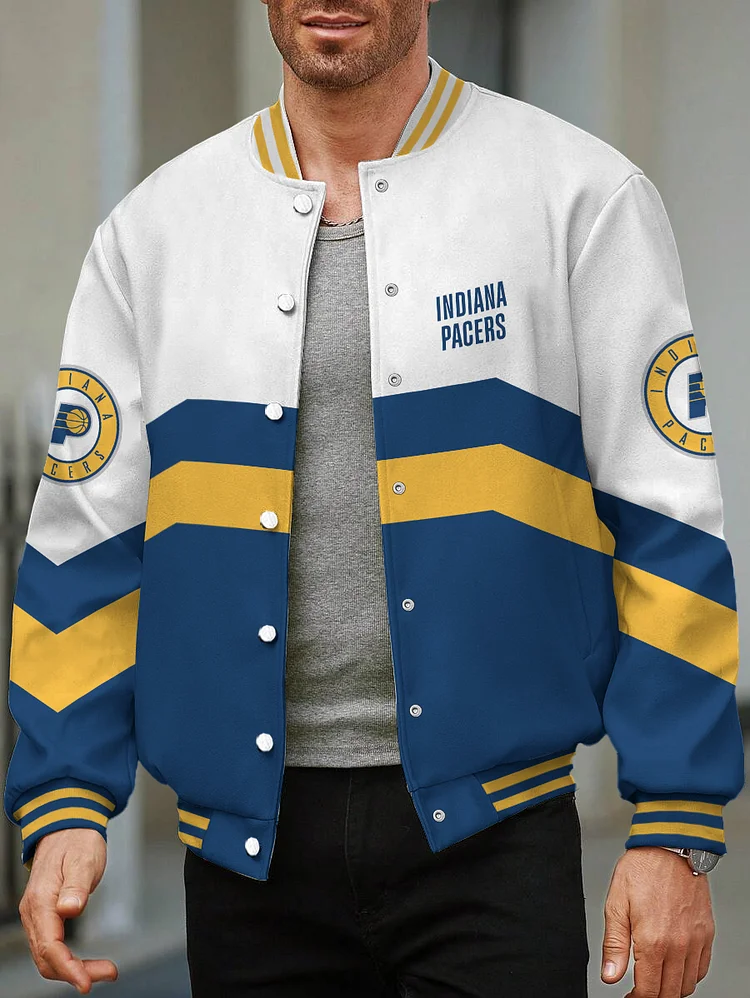 Indiana Pacers  Limited Edition Full-Snap Casual Jacket