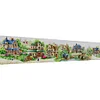 European Town-11CT Stamped Cross Stitch 217*45cm/85.43*17.72in (Big Size)