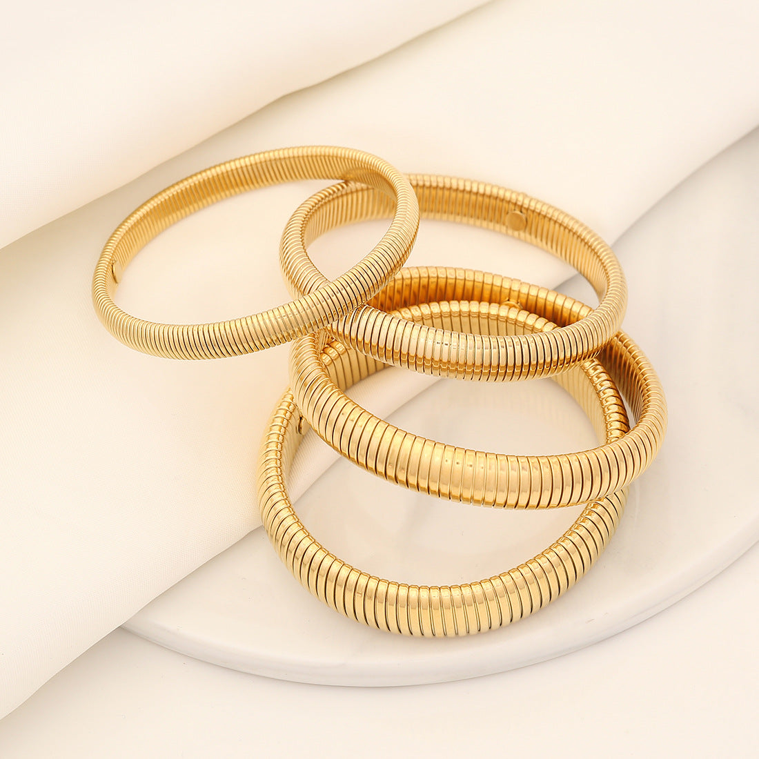 Stainless Steel Electroplating Bangles