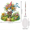 Flower Goblin DIY Acrylic Desktop Diamond Art Kit Single-Side Home Decor