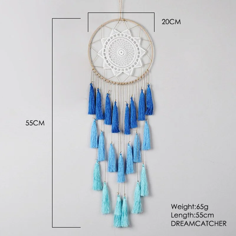 Large Tassel Dream Catcher Boho Home Wall Decor Nordic Style Living Room Decoration Kids Room Gift Drop Shipping