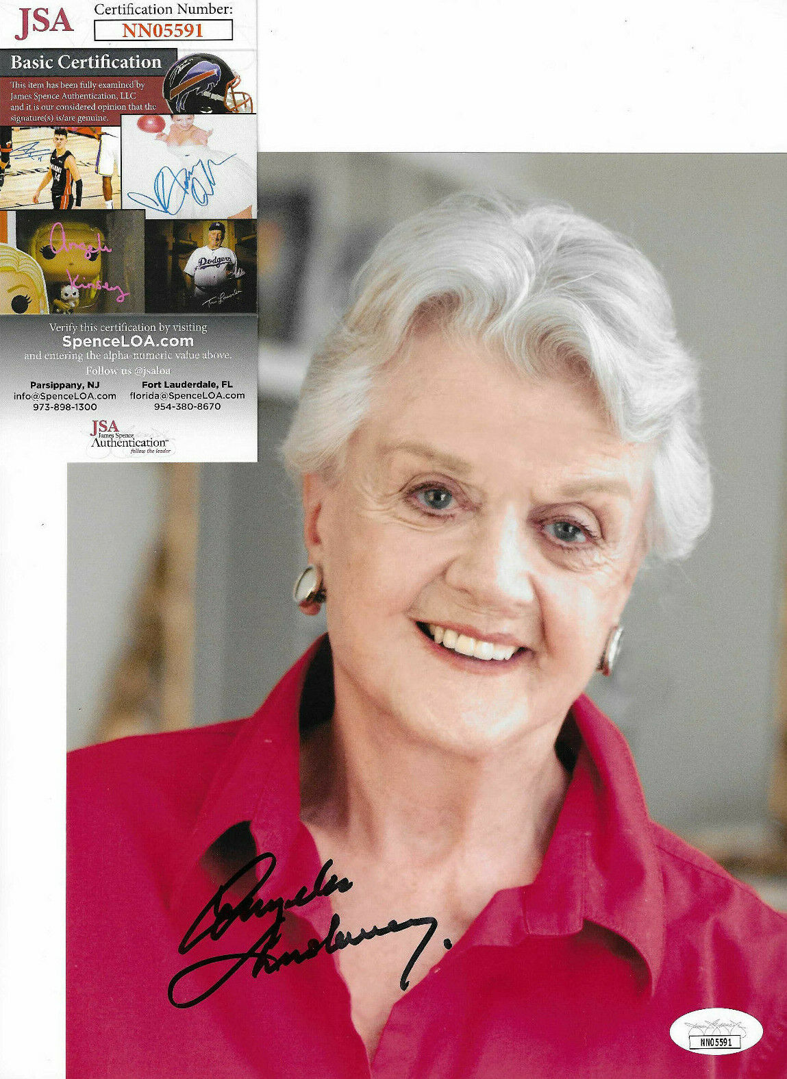 Angela Lansbury Authentic Signed 8x10 Photo Poster painting Autographed, Actress, JSA COA