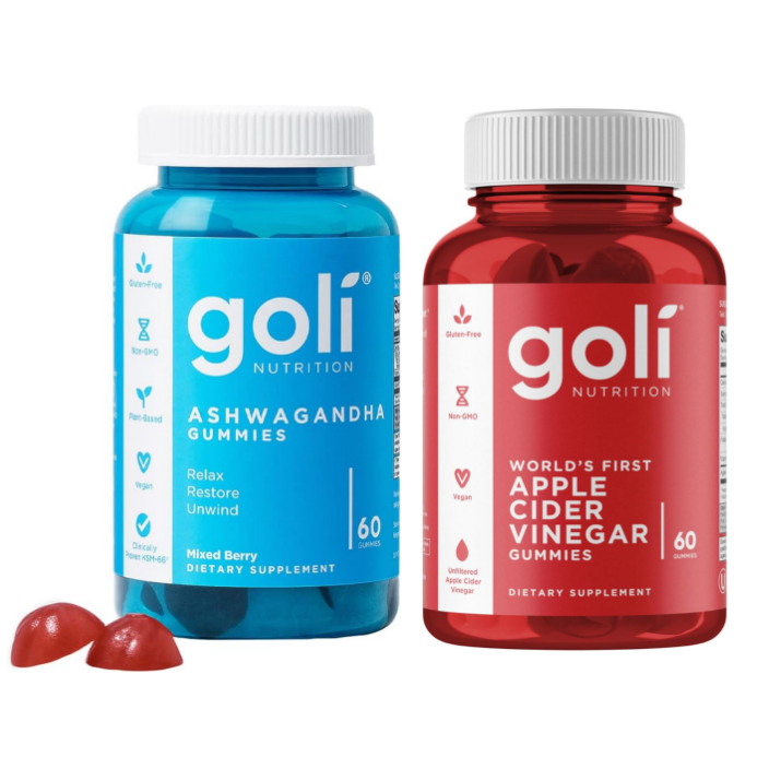 Apple Cider Vinegar + Ashwagandha Gummies Bundle – 2 Bottles