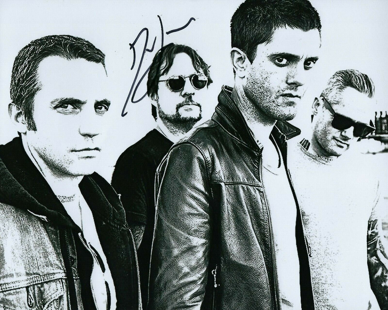 GFA Dead Cross Band Drummer * DAVE LOMBARO * Signed 8x10 Photo Poster painting PROOF D5 COA