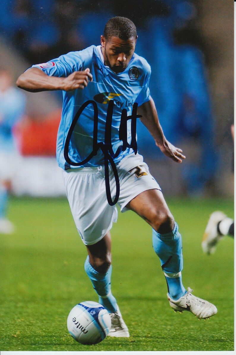 COVENTRY CITY HAND SIGNED CLIVE PLATT 6X4 Photo Poster painting 2.