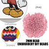 >SALE<1200x DIY Beads for Jewelry Making Crafts Embroidery Accessories (Pink)