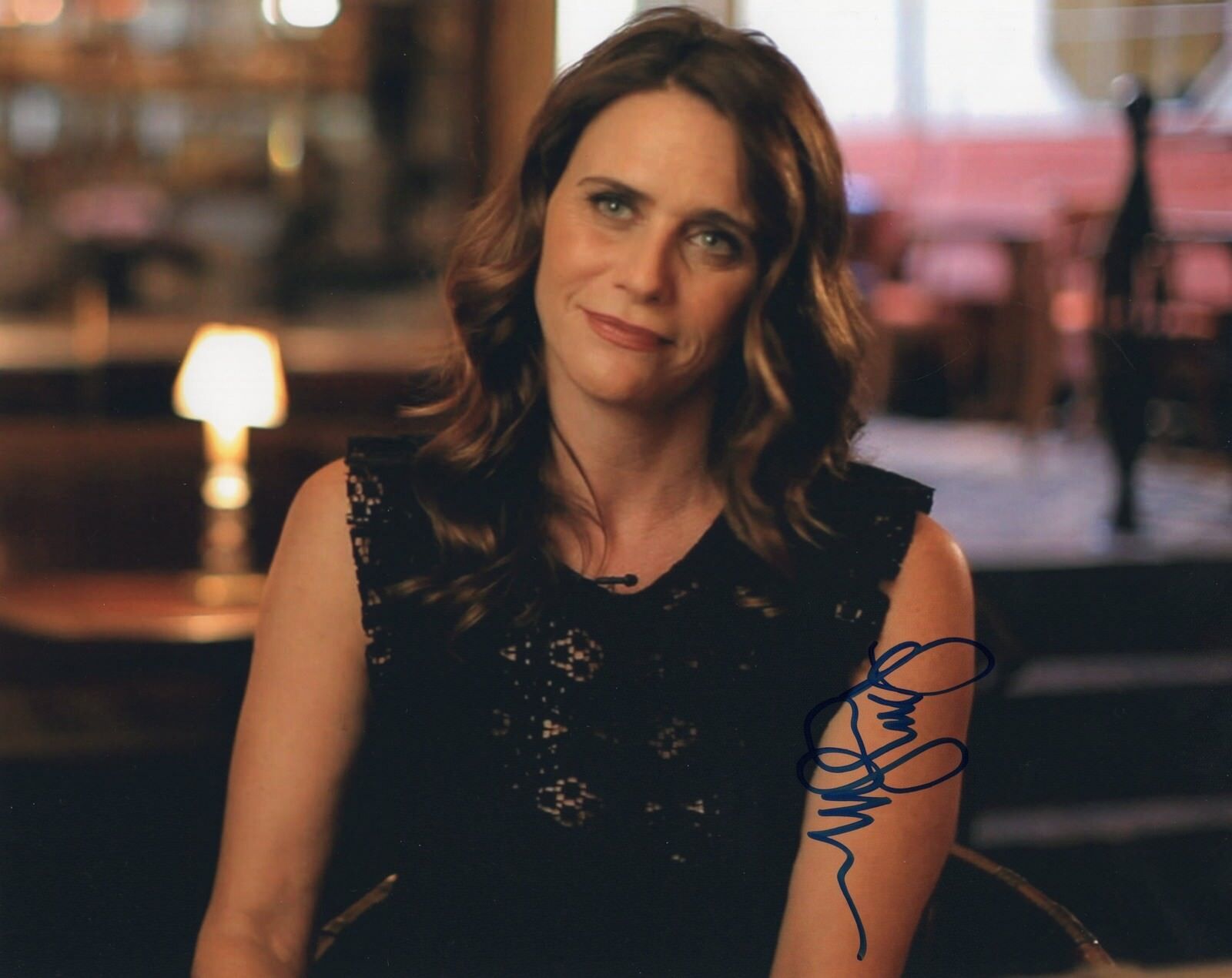 Amy Landecker signed Transparent 8x10 Photo Poster paintinggraph w/COA Sarah Pfefferman #3