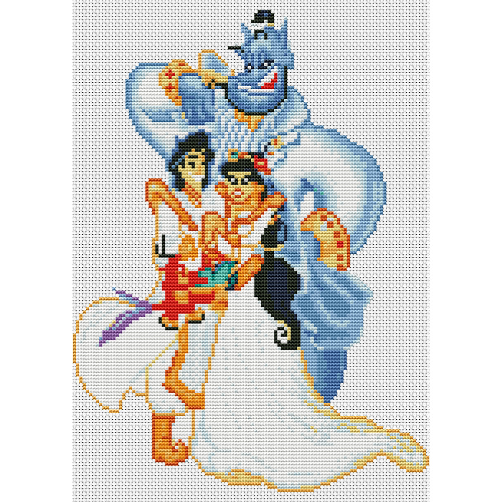 

Cartoon - 11CT Stamped Cross Stitch - 30*40CM, 501 Original