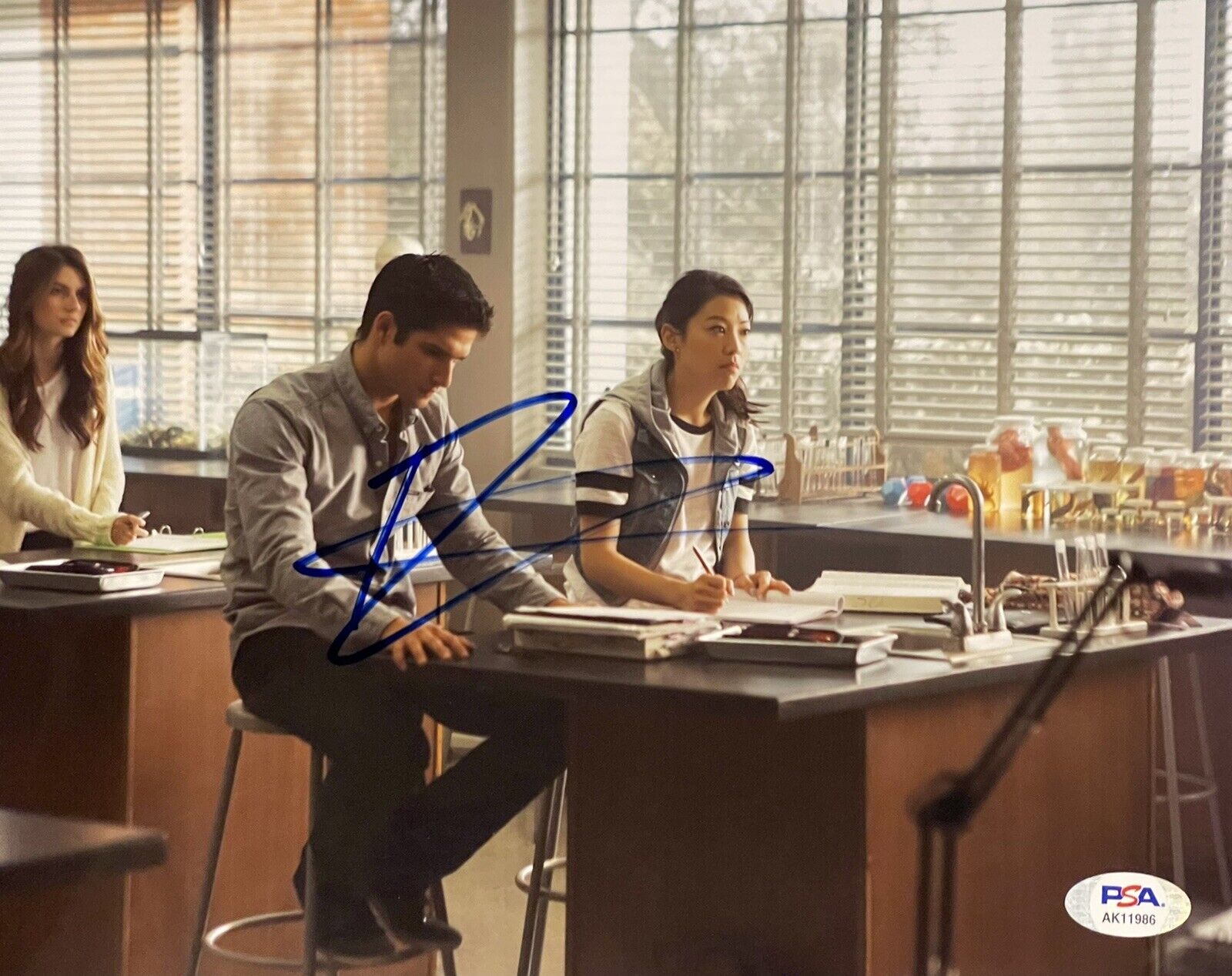 Tyler Posey Signed Autographed Teen Wolf Scott McCall 8x10 Photo Poster painting PSA/DNA