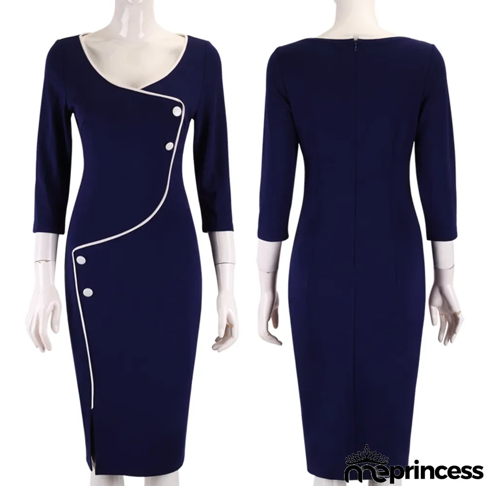 Elegant Slim Fit Dress