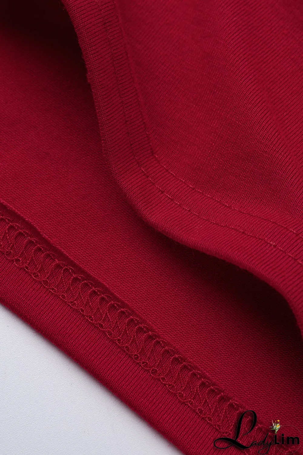 Black Sexy Solid Split Joint O Neck Plus Size