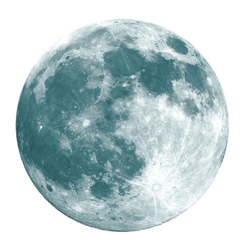 

Wall Sticker for Kids Bedroom Decor Moon Luminous Decals Stickers 40cm (A, 501 Original