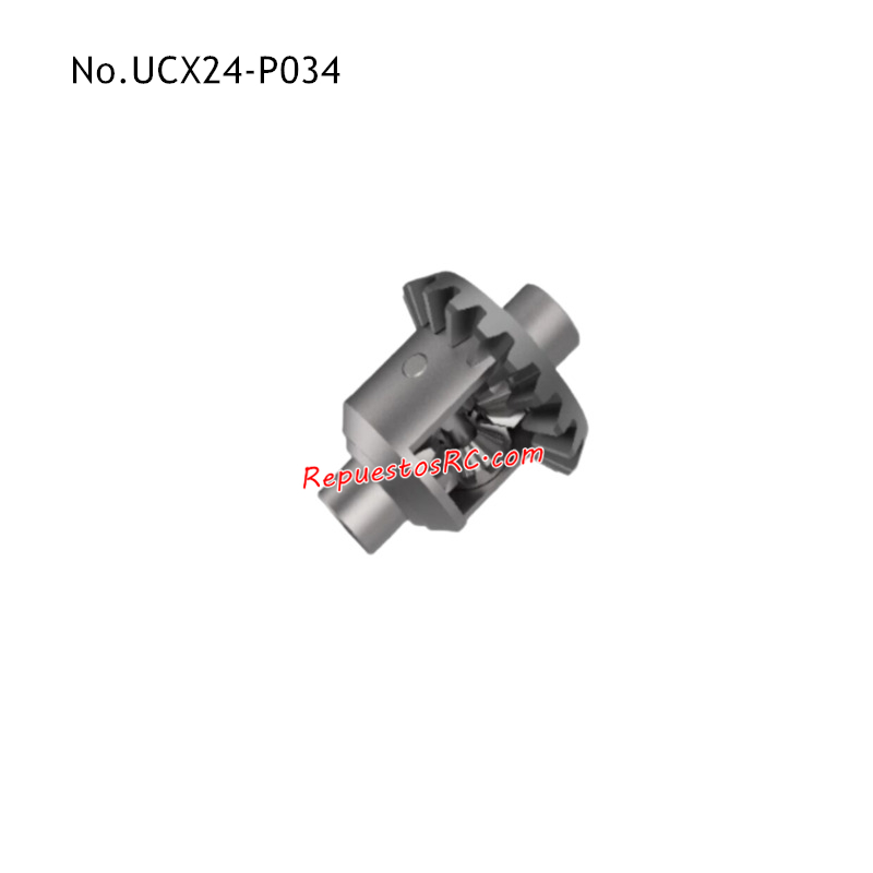 UDIRC UCX2401 Piezas de Mejora para Coches RC Mejora Diferencial Met&aacute;lico UCX24-P034