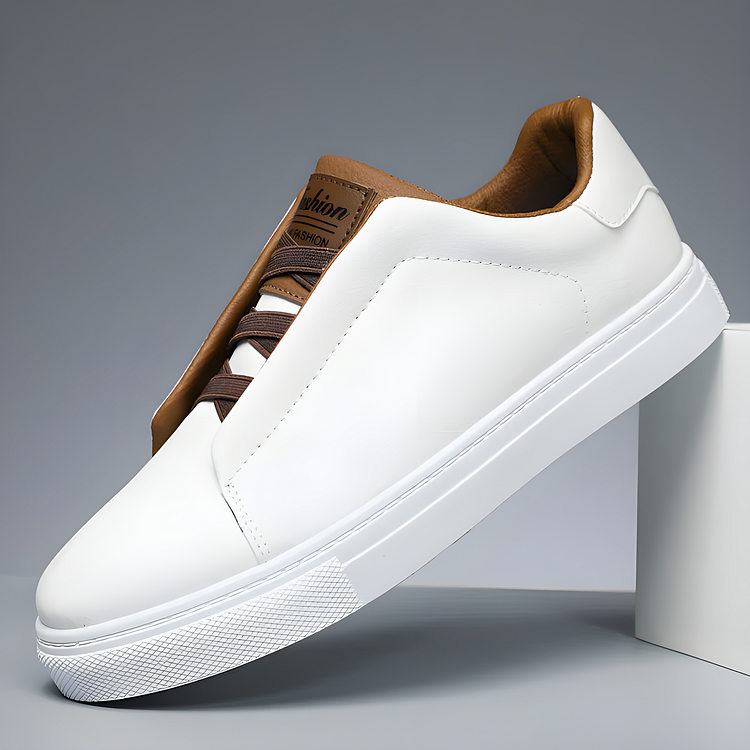 Timeless classic leather sneaker for men Radinnoo.com