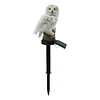 LED Resin Simulation Animal Lawn Ground Plug Lamp Weatherproof Solar Figures Energy-Saving Lighting Easy To Use for Outdoor Patio Yard Balcony Courtyard