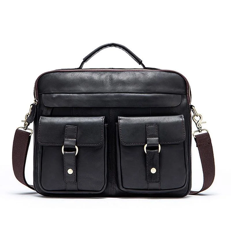 Vintage Durable Large Capacity Shoulder Bags Handbags  Briefcase