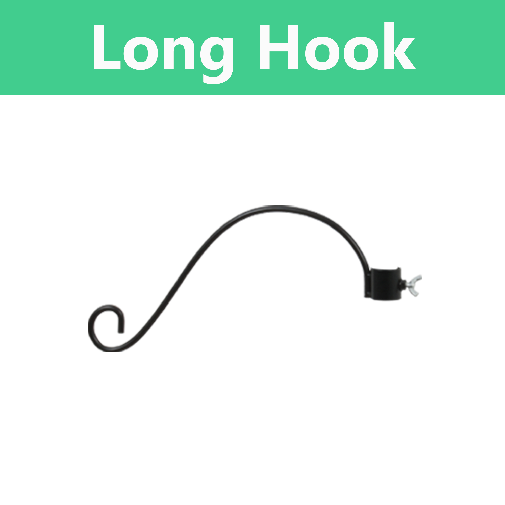1 Hanger for LUJII or LUJOIN Shepherds Hooks, 15-25 Days for Delivery