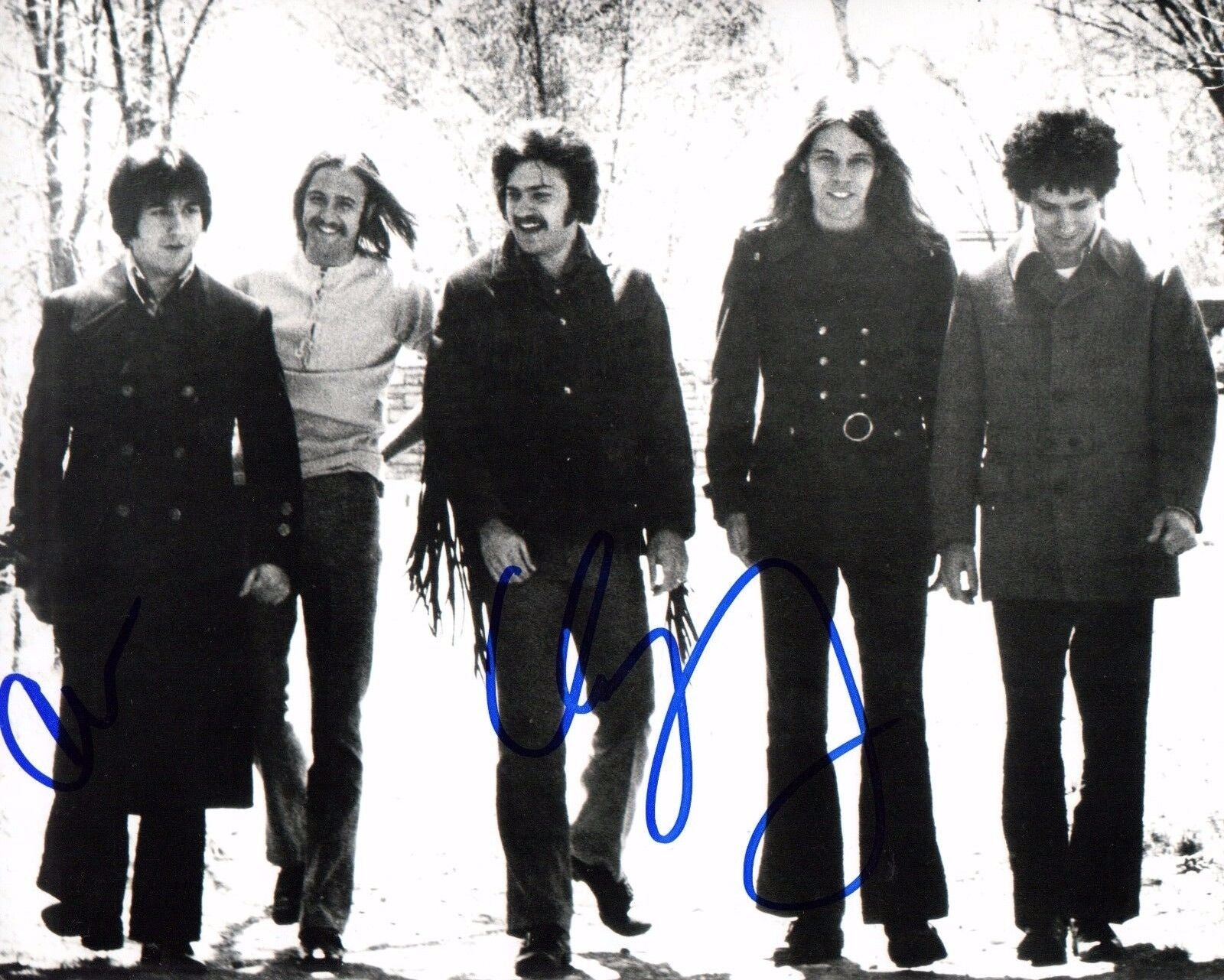 GFA Dennis DeYoung & Chuck Panozzo * STYX * Band Signed 8x10 Photo Poster painting PROOF AD3 COA