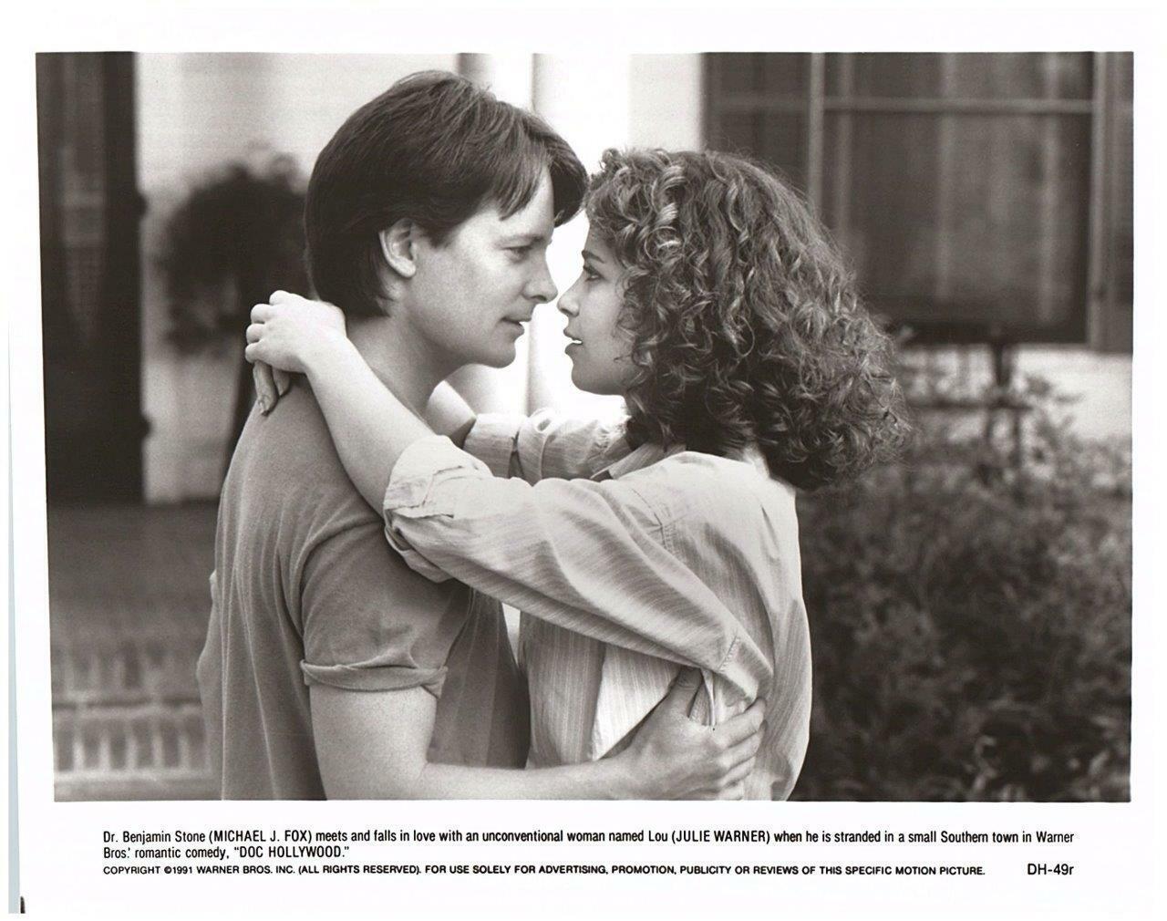 Michael J Fox and Julie Warner 8x10 Picture Photo Poster painting Gorgeous Celebrity #1