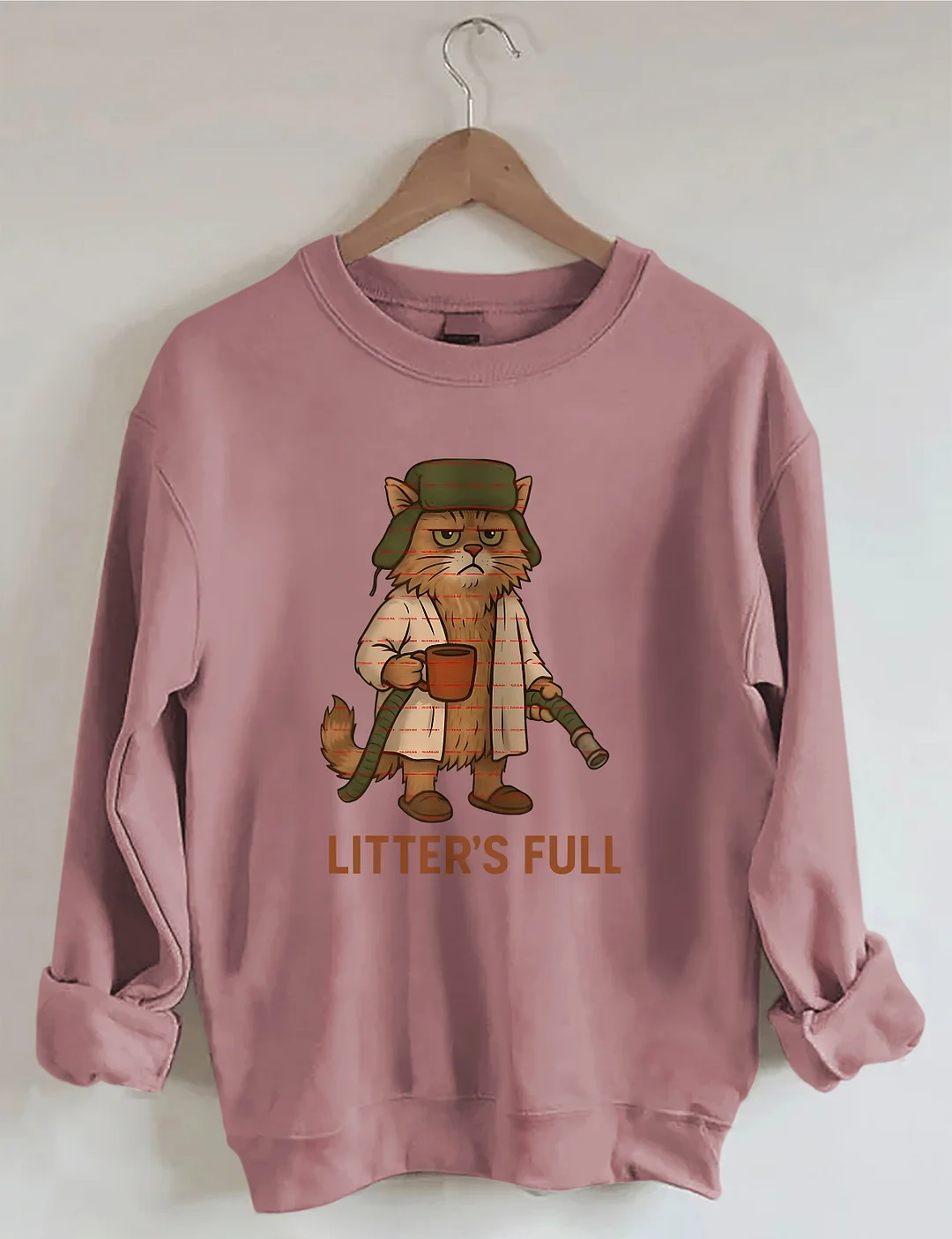Litter&rsquo;s Full Cat Sweatshirt