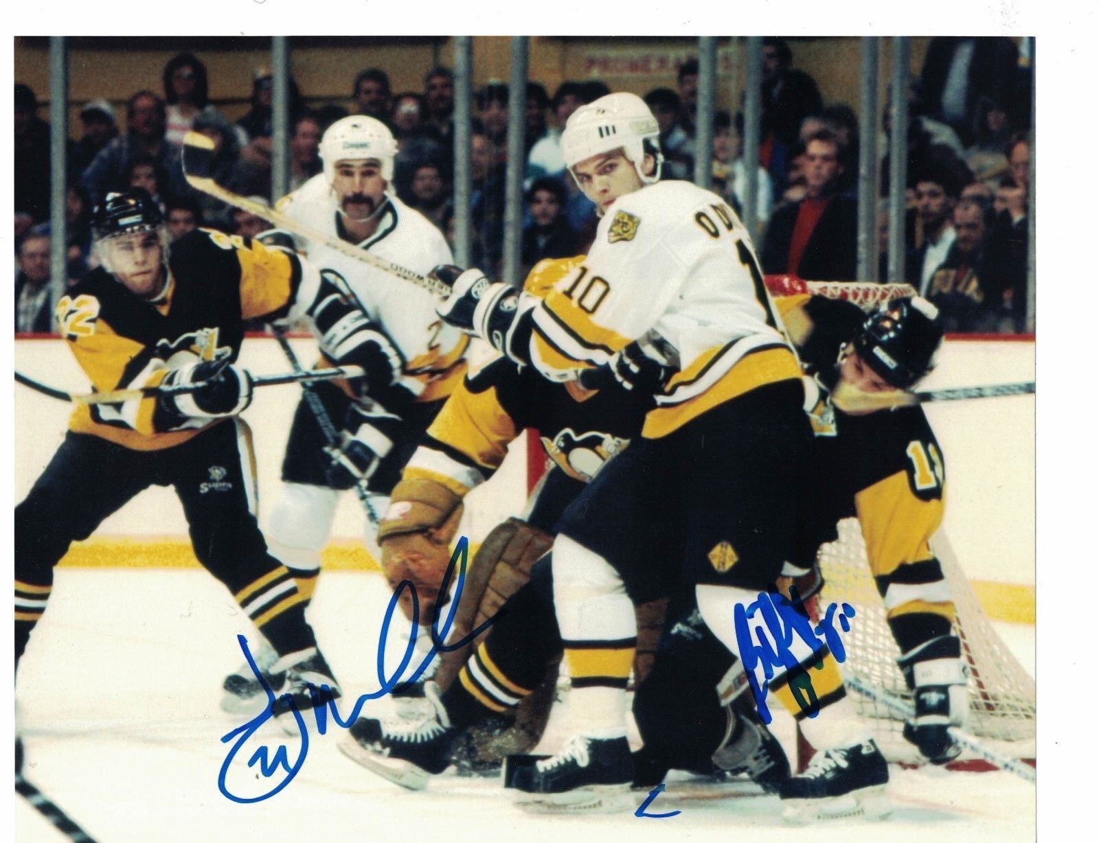 Jay Miller Billy O'Dwyer Boston Bruins Signed 8 x 10