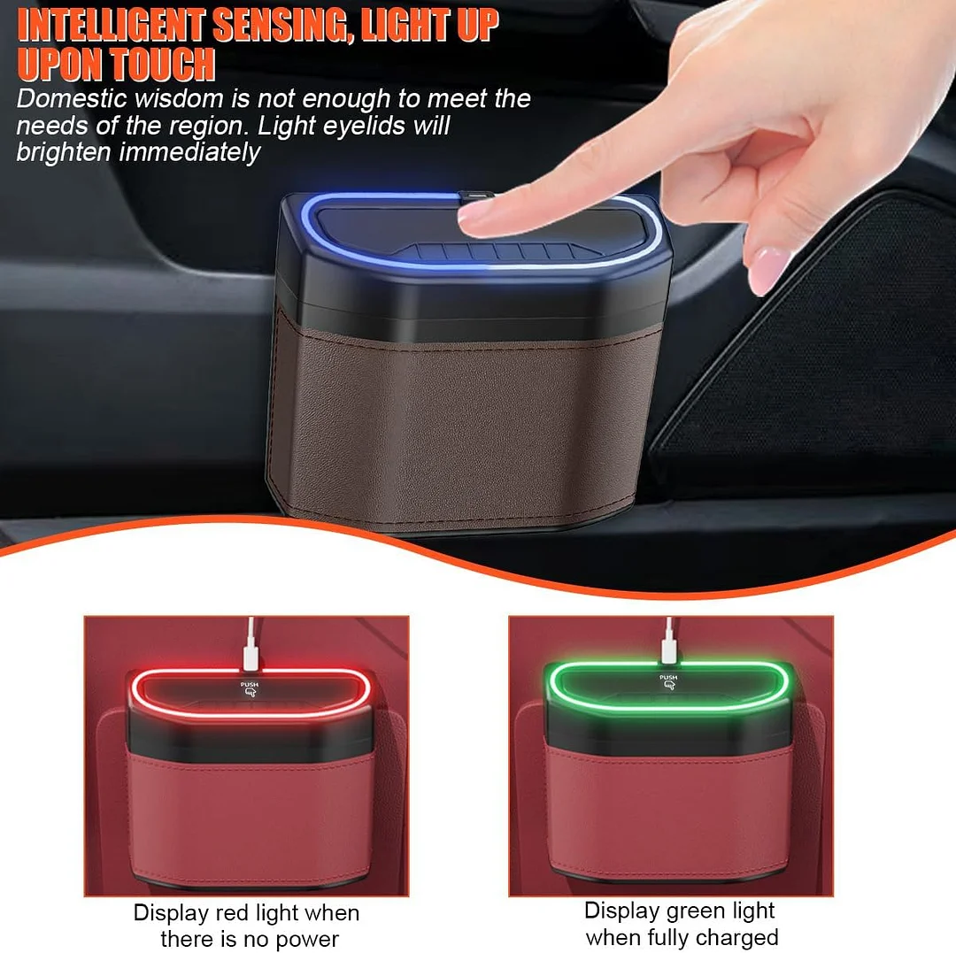 Car sensor atmosphere light storage box