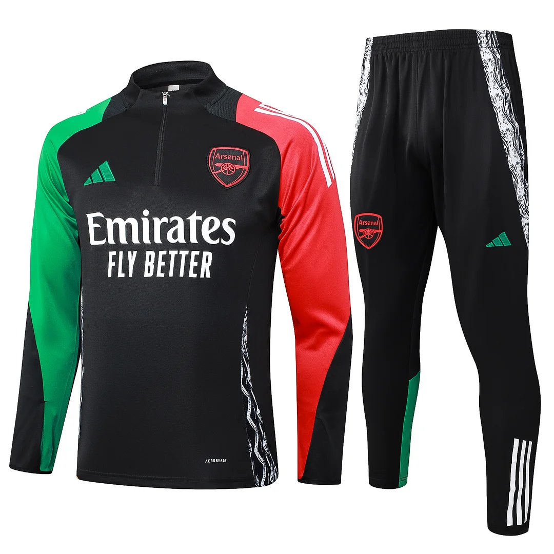 24/25 Arsenal Half-Pull Training Kit Football Thai Quality