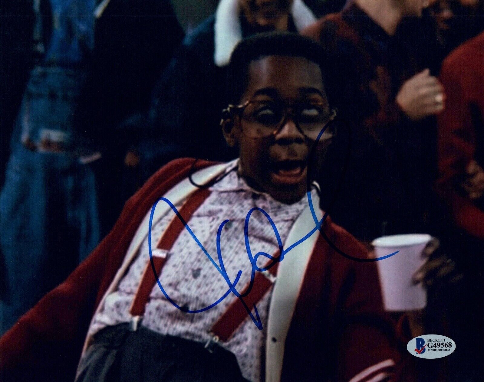 Jaleel White Signed Autograph 8x10 Photo Poster painting Steve Urkel FAMILY MATTERS Beckett COA