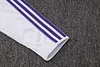 Joyfball 2025/2026 Real Madrid Half-Pull Training Suit White Retro version Football Shirt 1:1 Thai Quality