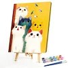 (US Local)Cats-Paint By Numbers Kit(30x40cm)