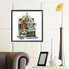 Christmas Cabin-Partial Special Shaped Diamond Painting 40*40CM