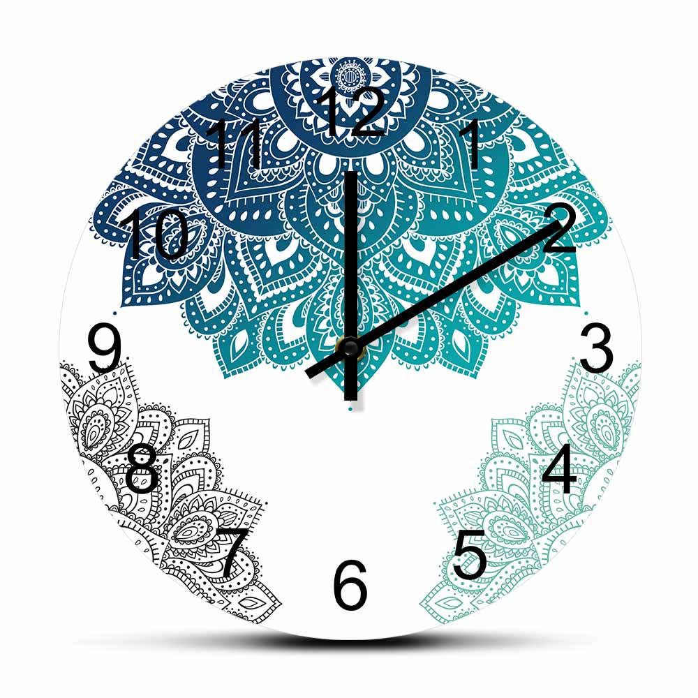 

Islam Meditation Mandala - Frameless Acrylic Wall Clock, 501 Original