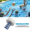 Solar Powered Pool Ionizer Purifier Copper Silver Ion Algae Cleaning Small