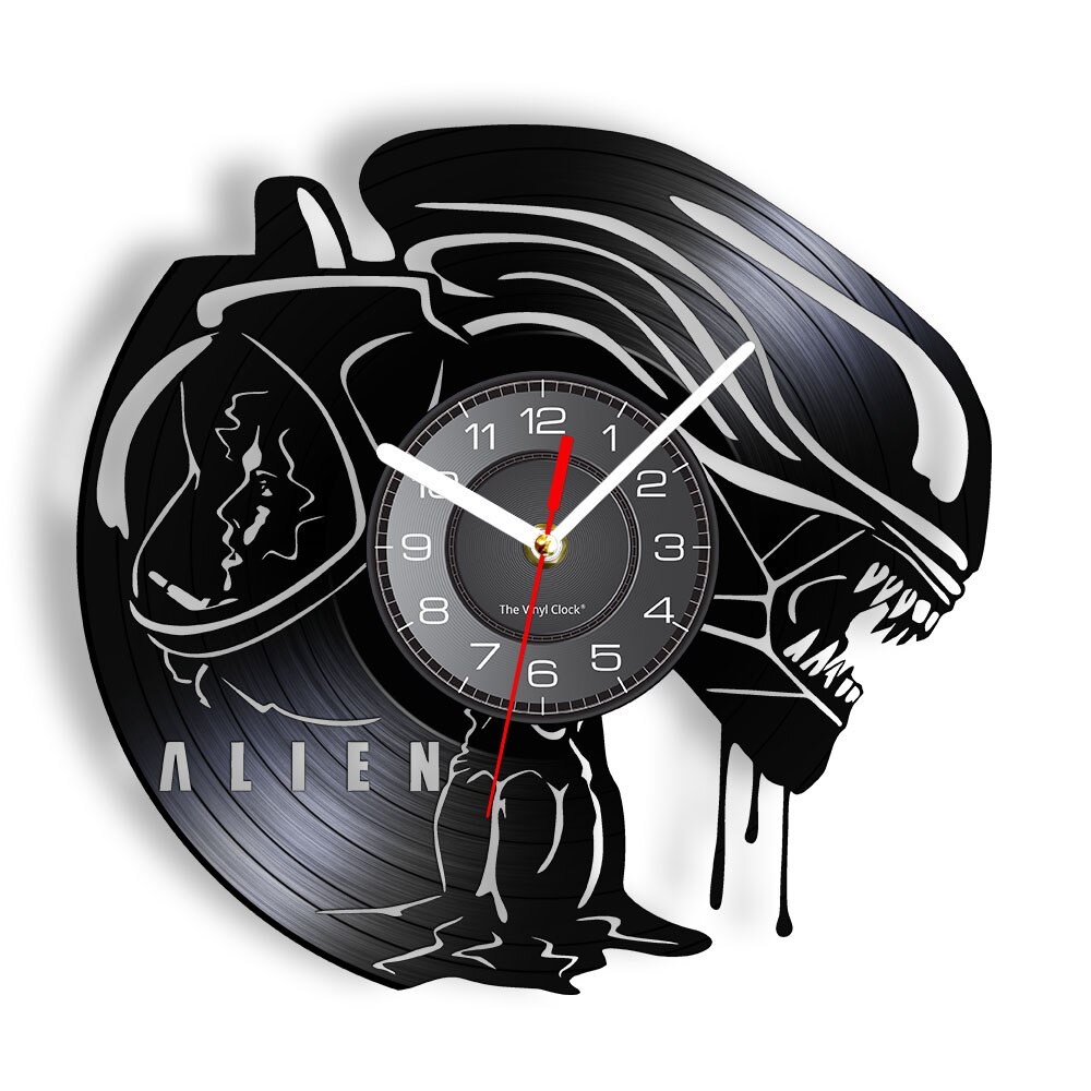 

Alien Xenomorph Priority One - Vinyl Record Wall Clock - Without LED, 501 Original