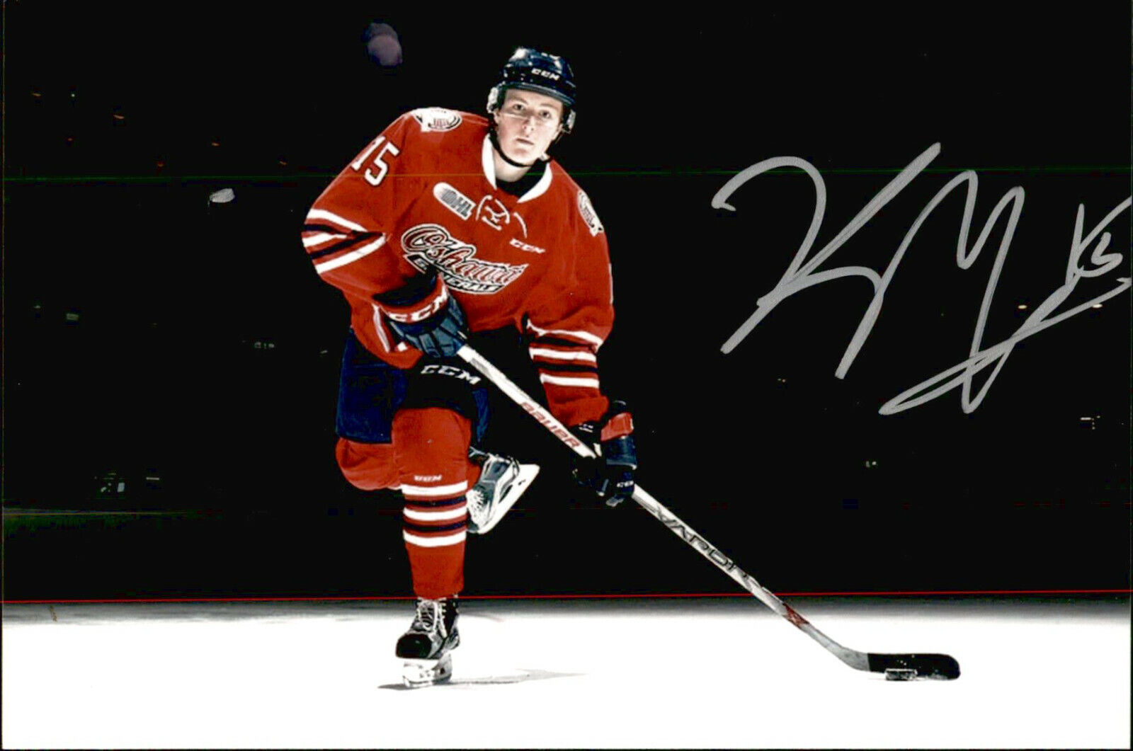 Kyle MacLean SIGNED 4x6 Photo Poster painting OSHAWA GENERALS #2