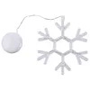 5 Pack Christmas Window Lights Decorations with Suction Cup Battery Powered LED Sucker Lamp Multifunctional Xmas Decorative Lights for Christmas Window Glass Wall Indoor Decorations