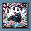 (Multistyle) Chat - Peinture Diamant En Forme Sp&eacute;ciale - 30 * 30CM
