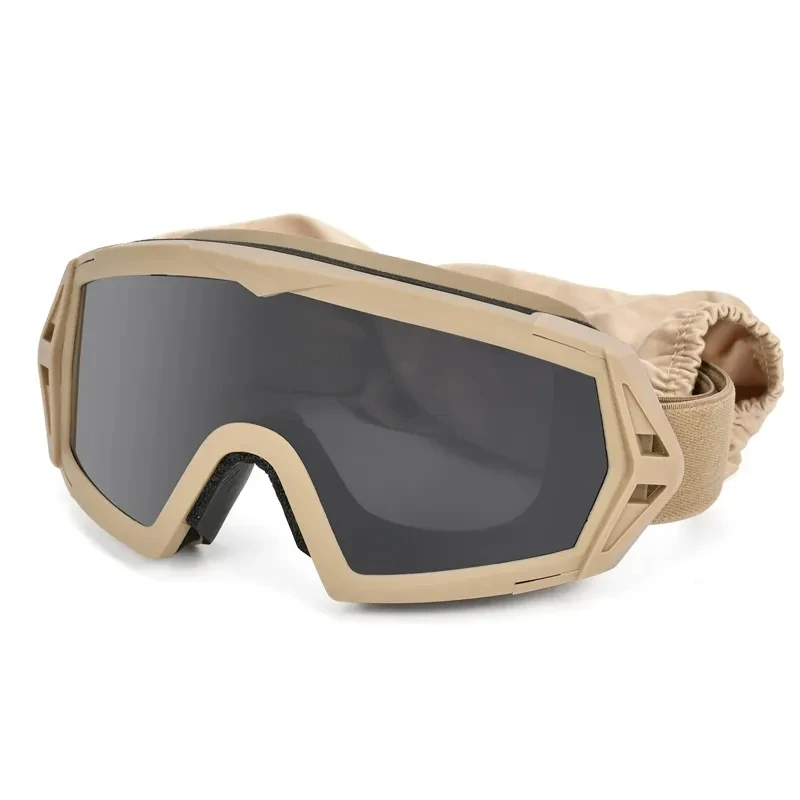 3.5mm lens Russian Tactical Glasses V50 Bulletproof Shooting Goggles Anti-Fog Desert Grasshopper Anti-Impact against
