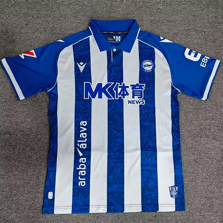 【S-4XL】Alaves 26/27 Home Jersey 1:1 Thai Quality