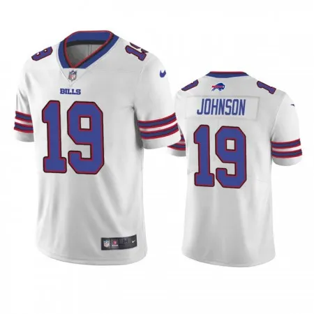 Men's Buffalo Bills #19 KeeSean Johnson White  Vapor Untouchable Limited Stitched Jersey