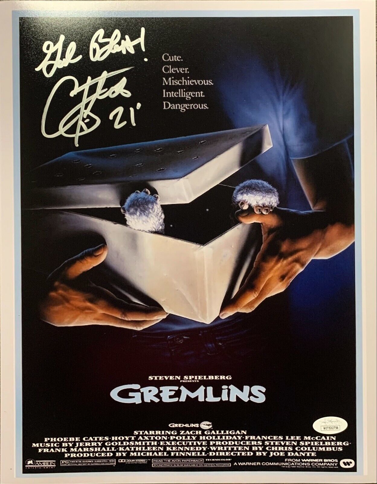 Corey Feldman autographed signed inscribed 11x14 Photo Poster painting JSA Gremlins