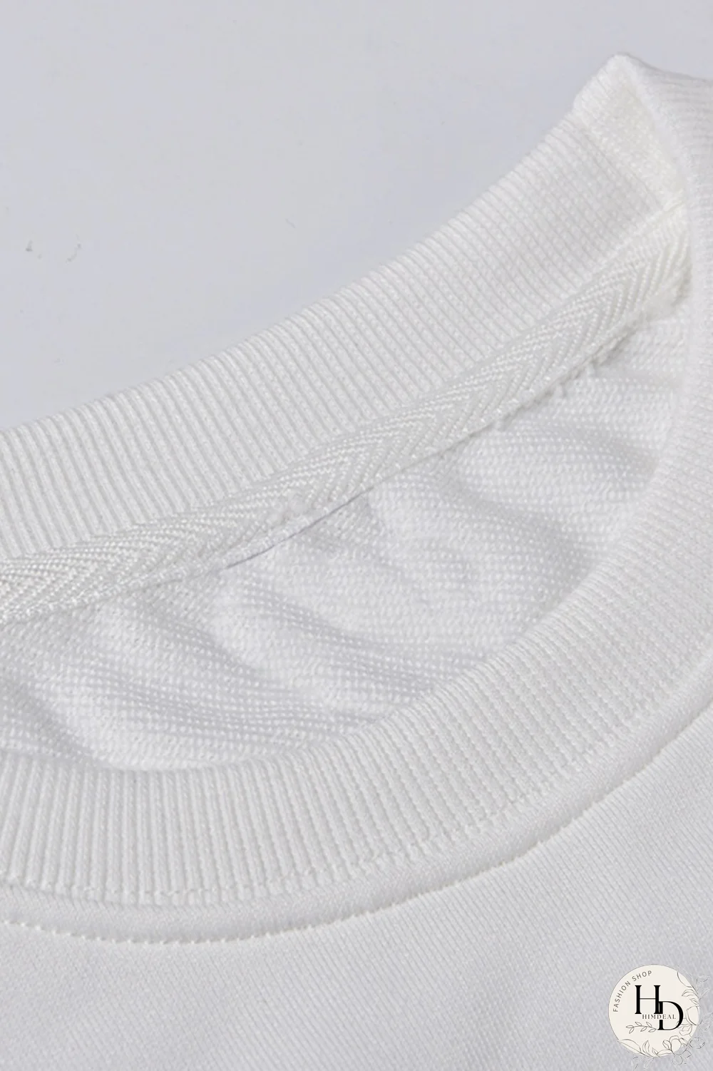 Black Fashion Casual Print Split Joint O Neck Tops