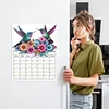 DIY Diamond Painting Magnetic Dry Erase Calendar for Fridge Planning Board Weekly Monthly Planner Memo Board Kits