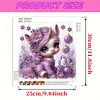 Purple Unicorn - Crystal Rhinestone Diamond Painting