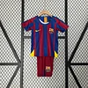 2005/2006 Retro Barcelona Home Football Shirt Kids Size 1:1 Thai Quality